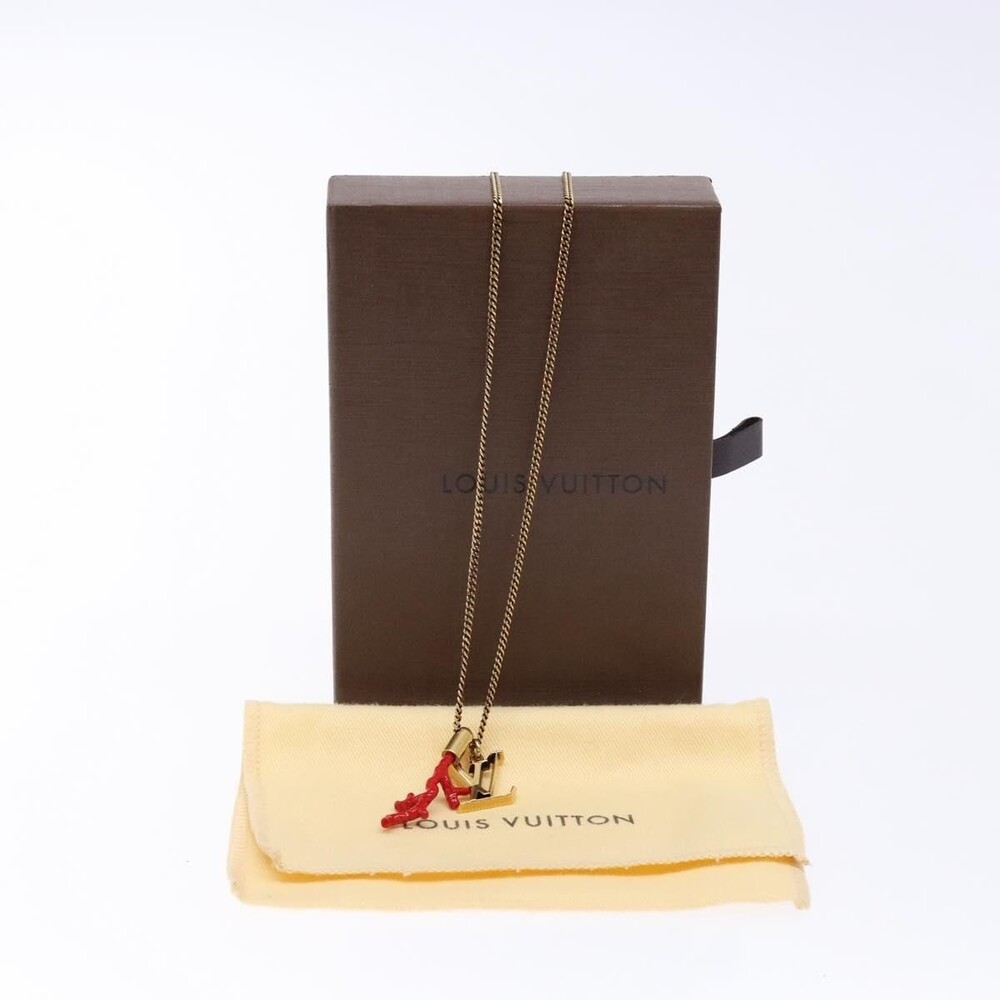 Louis Vuitton Necklace Gold